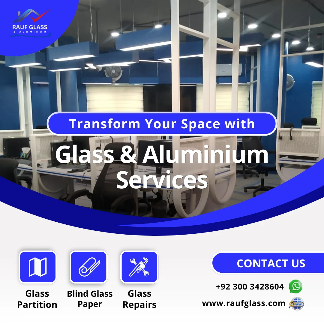 Glass services post