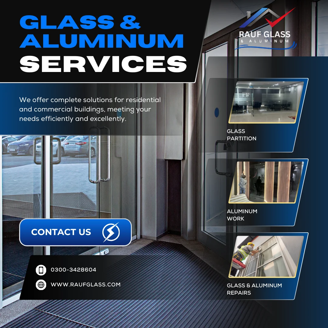 Glass services post